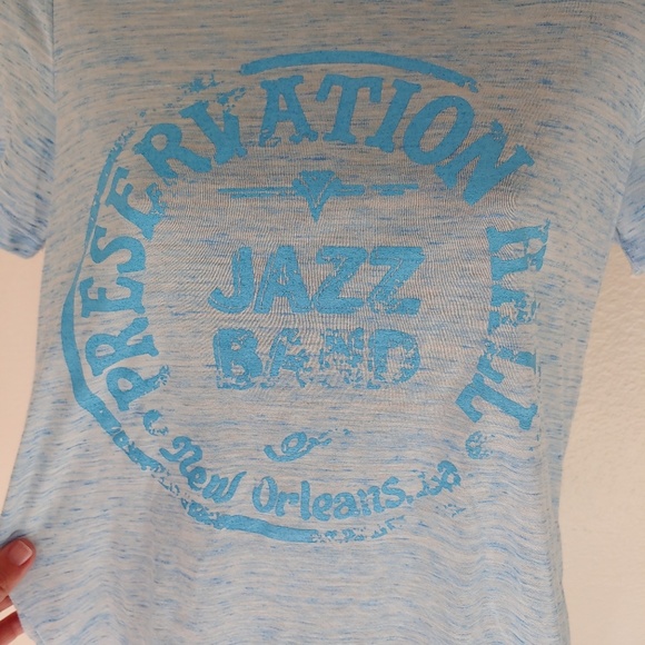 ⚡SALE RARE Preservation Jazz Hall New Orleans top - Picture 3 of 6